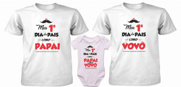camisas personalizadas dia dos pais pai e filha